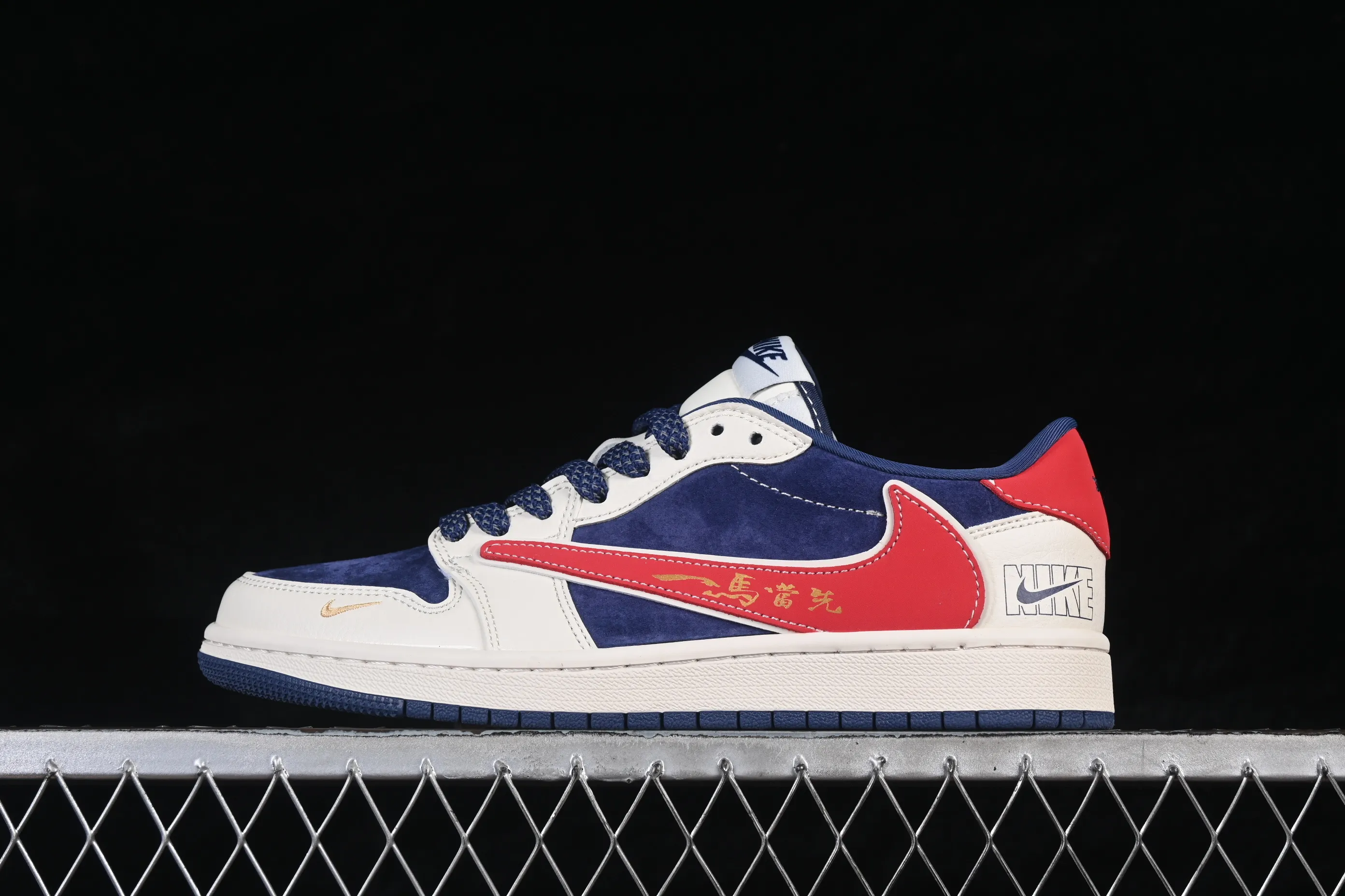 All categories Air Jordan Jordan series basketball shoes Air Jordan 1 Low High-end customized low-top sneakers Air Jordan 1 Low AJ1 Joe 1 Year of the Horse limited edition Leading the way High-end customized low-top retro basketball shoes JP2026-162